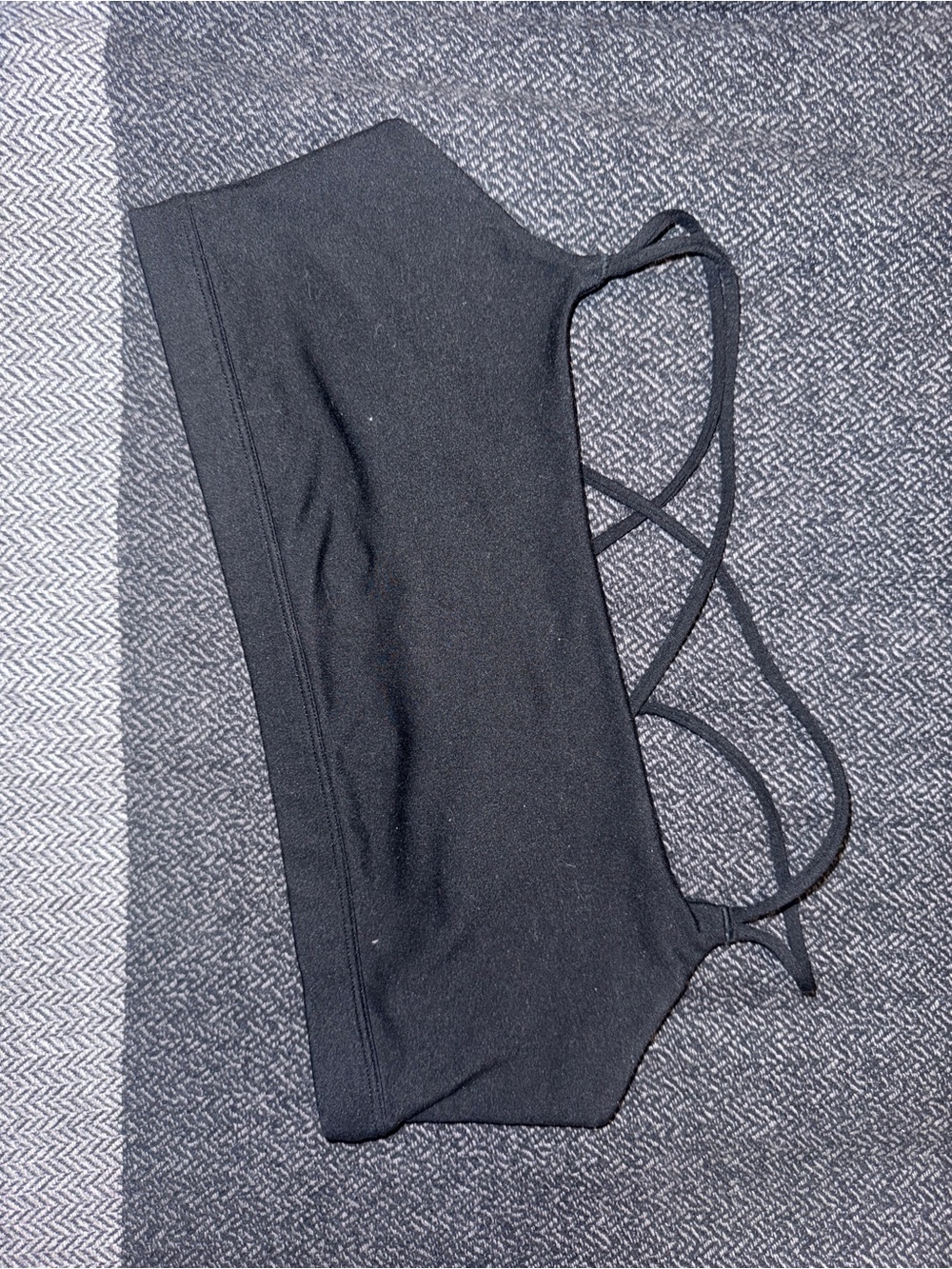 GAP Black Strappy Sports Bra